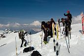 In Cabianca (2601 m.) ancora con molta neve, salendo dal canalino e scendendo dalla via normale il 25 aprile 2010 - FOTOGALLERY